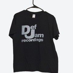 Vintage 90s Def Jam Recordings Hip Hop Records Music T-Shirt