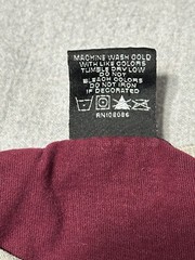 Sean John Collection – Men’s 3/4 Sleeve Shirt Size L – LARGE – Burgundy and Gray