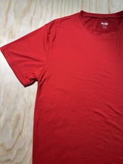 Spyder T-Shirt Men Medium M Red Short Sleeve Crew Neck Performance Stretch