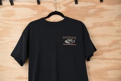 Vintage Hawaii Trigger Fish Black T-Shirt Mens S-M Humuhumunukunukuapuaa
