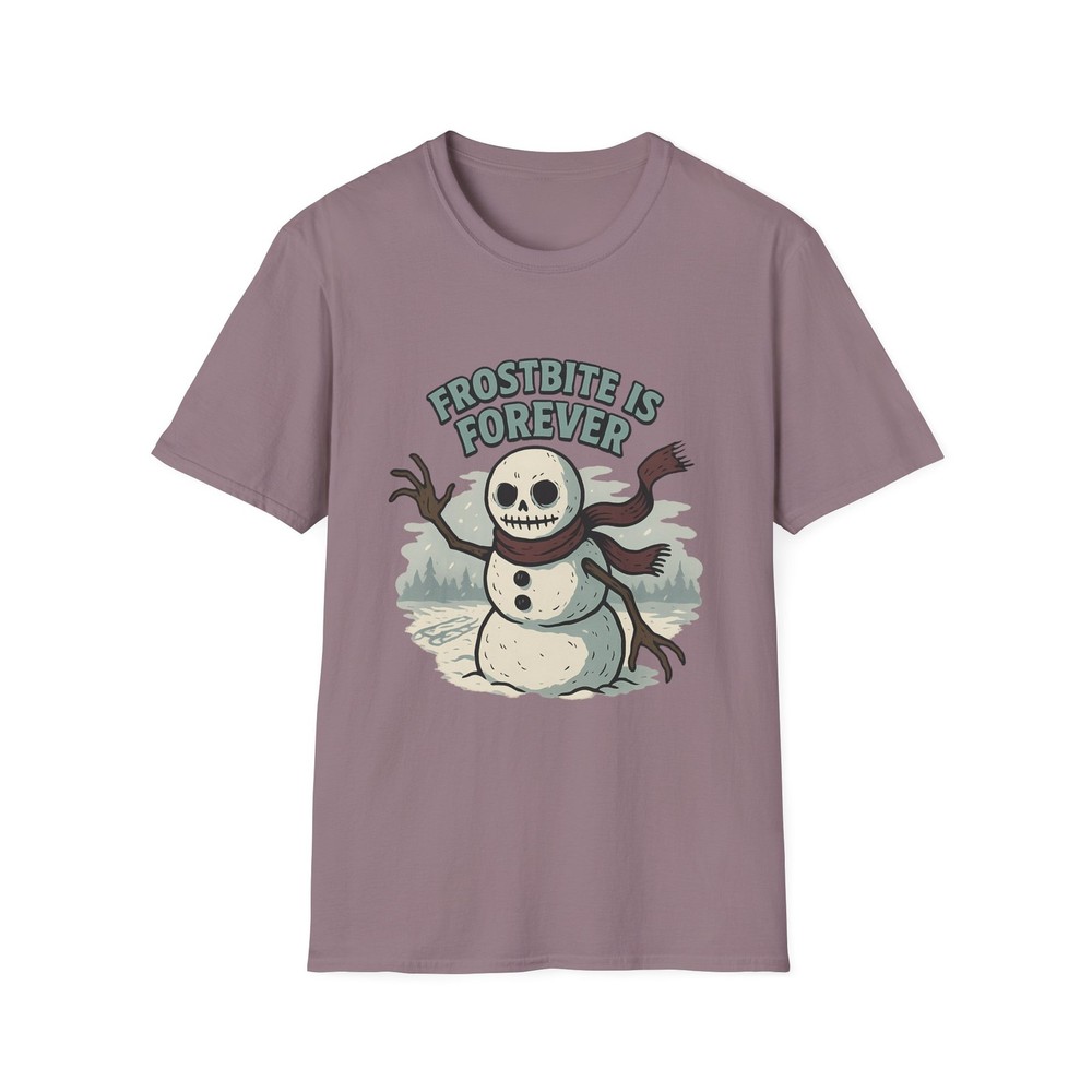 Unisex Softstyle T-Shirt Snowman Eerie Frost Winter Christmas