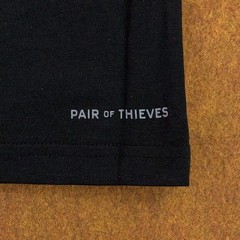 Pair of Thieves Mens Size Large Black Blue Short Sleeve T-Shirt 2 Pieces New
