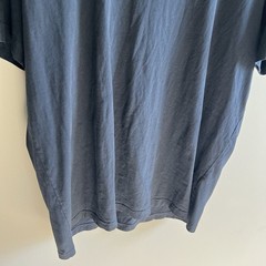 Boss men’s t-shirt XL blue logo fancy trendy modern soft material Pima Cotton