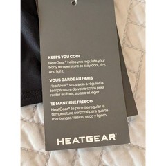 NWT Under Armour Heatgear Men’s Size M Black Compression Sleeveless Shirt (0915)