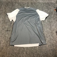 Adidas Elite T-Shirt Men’s 2XL White Gray Performance Clima Cool Short Sleeve