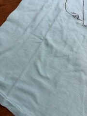 Vintage Cat Minimalist Drawn 1989 80s Simple Shirt Mens Size Large Fits M