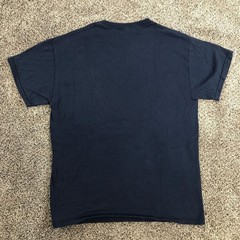 Coca-Cola Shirt Mens Medium Blue Polar Bear Moon Coke Bottle Graphic Tee