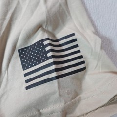 Under Armour Freedom Shirt Mens XL Loose Beige Flag Patriotic USA America T New
