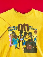 2001 Miles Davis On The Corner Yellow T-Shirt Full Size Funny Gift BL580