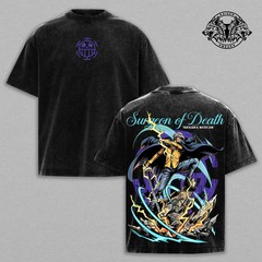 Trafalgar Law Surgeon of Death T-shirt – OP Vintage Washed Tee 90s, Oversized