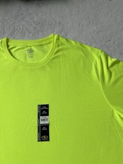 Athletic Works Men’s Acid Yellow Moisture Wicking Tri-Blend T-Shirt Size 3XL NEW