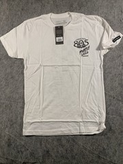 NWT Fasthouse 805 Quiver T-Shirt White Properly Chill BRAND NEW