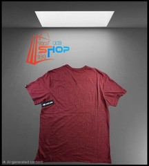 Ecko Unltd. Mens burgundy graphic Short Sleeve t-shirt Size M