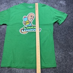 Lyrical Lemonade Men’s LARGE T-Shirt GREEN Cole Bennet Michael Jordan Hip Hop