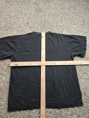 Vintage Chang Beer Thailand T Shirt Medium Men Black Short Sleeve Distressed Y2K