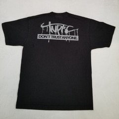 Shaka Wear Men’s Black Tupac Don’t Trust Anyone Graphic T-Shirt Size Large