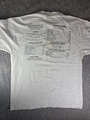 Vintage Michigan’s Finest Roadkill Cafe Shirt Size XL Gray Single Stitch USA