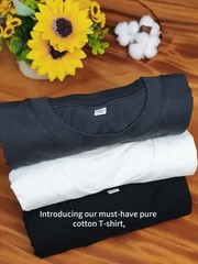 Pure – Cotton Black T – Shirt for Men Colorful Pi Symbol and Numbers Print