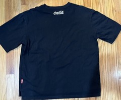 ANTA x Coca-Cola Multi Patch Black T-Shirt L