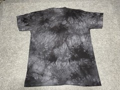 The Mountain 2013 Gato Cat Eye Black White Shirt Medium Tie Dye Effect whiskers