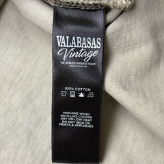 Valabasas Vintage T Shirt Mens XL Beige Hip Hop Tattoo Shop Bling Y2K Crew Neck