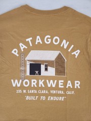 Patagonia Forge Born T-Shirt BobCat Brown Cotton Men’s Size Medium New