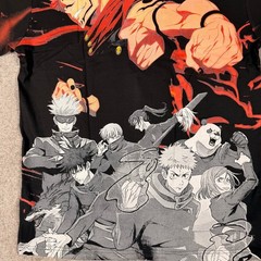 Jujutsu Kaisen Anime AOP All Over Print Double Sided Size XL Manga T-Shirt