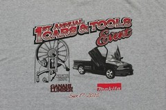 1ST ANNUAL CARS & TOOLS EVENT t-shirt size 2XL