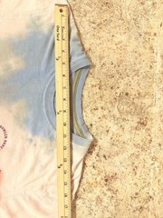 Howler Brothers Short Sleeve Shirt Burnt Orange/White/Tie Dye Graphic, XL