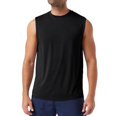 3Pack Men’s Sleeveless Shirts Quick Dry Tank Top Workout Fitness Gym Sport Beach