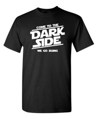 The Dark Skiing Sarcastic Humor Novelty Super Soft Ring Spun Funny T Shirt