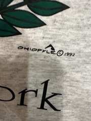 Vintage 1992 Hanes East Aurora New York Tshirt Medium USA Single Stitch