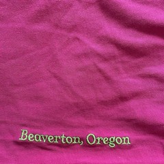 Nike Sportswear NSW World Tour T Shirt Mens Large Pink Tokyo NYC Paris Glow