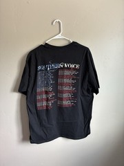 2010 Tim McGraw Southern Voice Tour Black Double-Sided Graphic Tee XL Cotton
