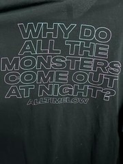 All Time Low Band T-shirt Why do All Monsters at Night -XL