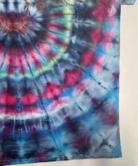 Handmade Ice Tie Dye Adult T-Shirt Unisex Size XL Multicolored Gildan Tee NEW