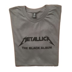 Metallica The Black Album T-Shirt 100% Ringspun Cotton NEW Mens Unisex Size S-XL