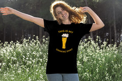 FUNNY DRINKING T-Shirt Size S-5XL