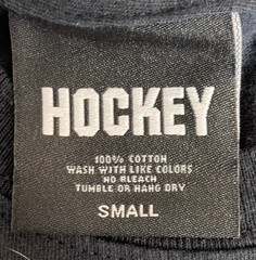 Hockey Eyes Without A Face T Shirt Mens Small Black Graphic Skate Tee NWOT