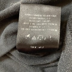 Civil Regime Through Hell & Back Long Sleeve T Shirt Mens SZ M Black Bleach Wash