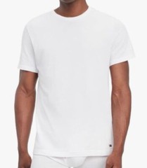 3 TOMMY HILFIGER M L XL BLACK WHITE GRAY COTTON CREW NECK T-SHIRT UNDERSHIRT