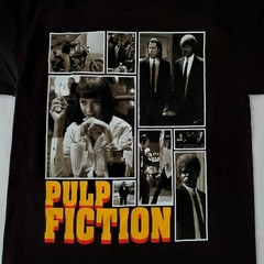 FREE SAME DAY SHIPPING Tarantino PULP FICTION Thurman Travolta Shirt Size XL
