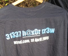 DEFCON Clan JFCNNW tshirt mens size XL NEW blue 2 sided