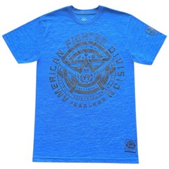 New Men’s American Fighter Fieldon Athletic MMA Ink Blue T-Shirt XS-4XL