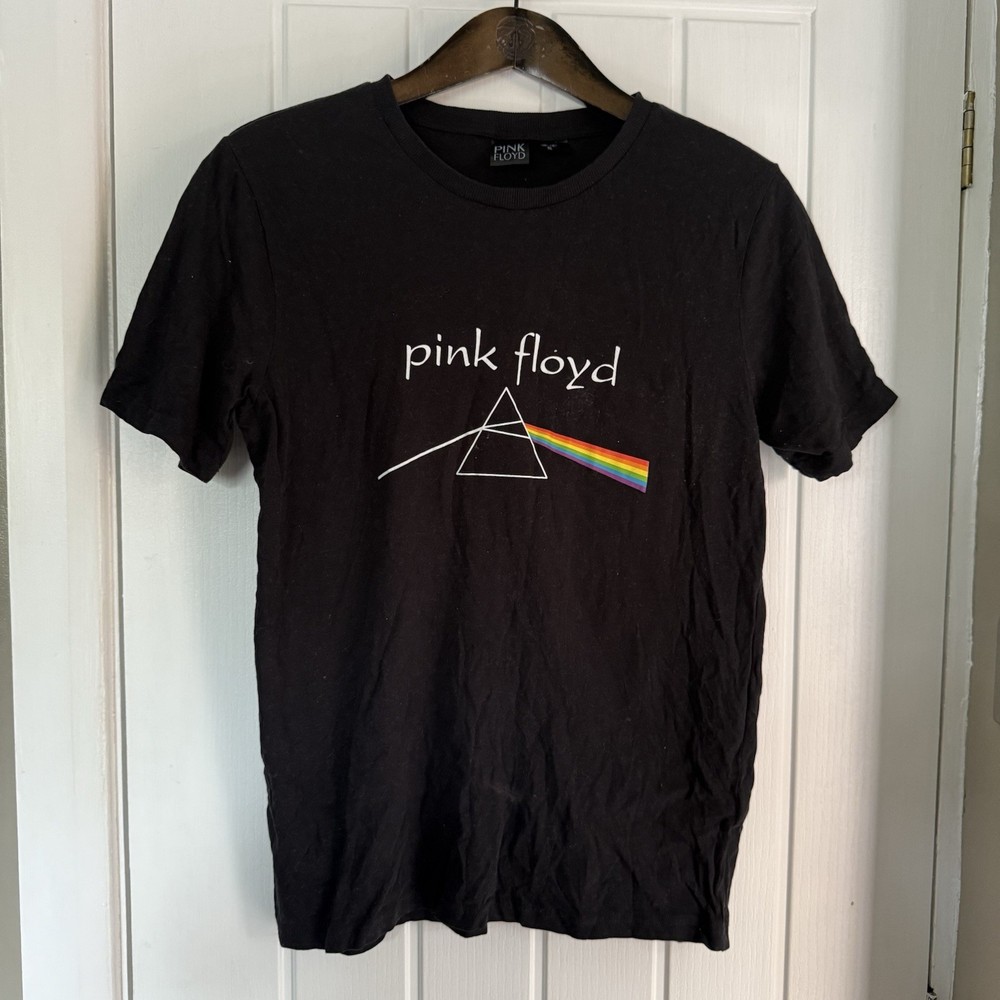 Floyd T Shirt Dark Side Of The Moon Pink Album Tee Unisex Rainbow Shirt Small S