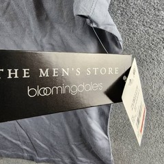 The Men’s Store at Bloomingdale’s Supima Cotton Tee Men’s XXL Blue Gray Pullover