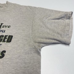 Vintage 90s Tultex Golf Shirt XL Grey Have You Hugged Your Clubs Today Tee