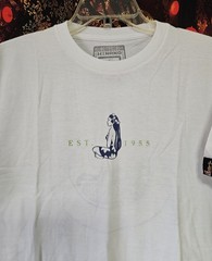 Hinano Men’s White Hawaiian Beach Graphic Logo Crew Neck Short Sleeve T-Shirt M