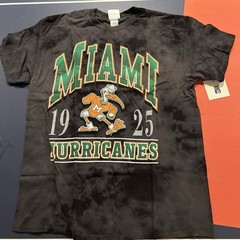 ’47 Vintage Tubular Miami Hurricanes T shirt. New in package.