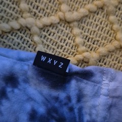 WXYZ MFG. CO Men’s Multicolor Tie-Dye Logo Crew Neck Short Sleeve T-Shirt L